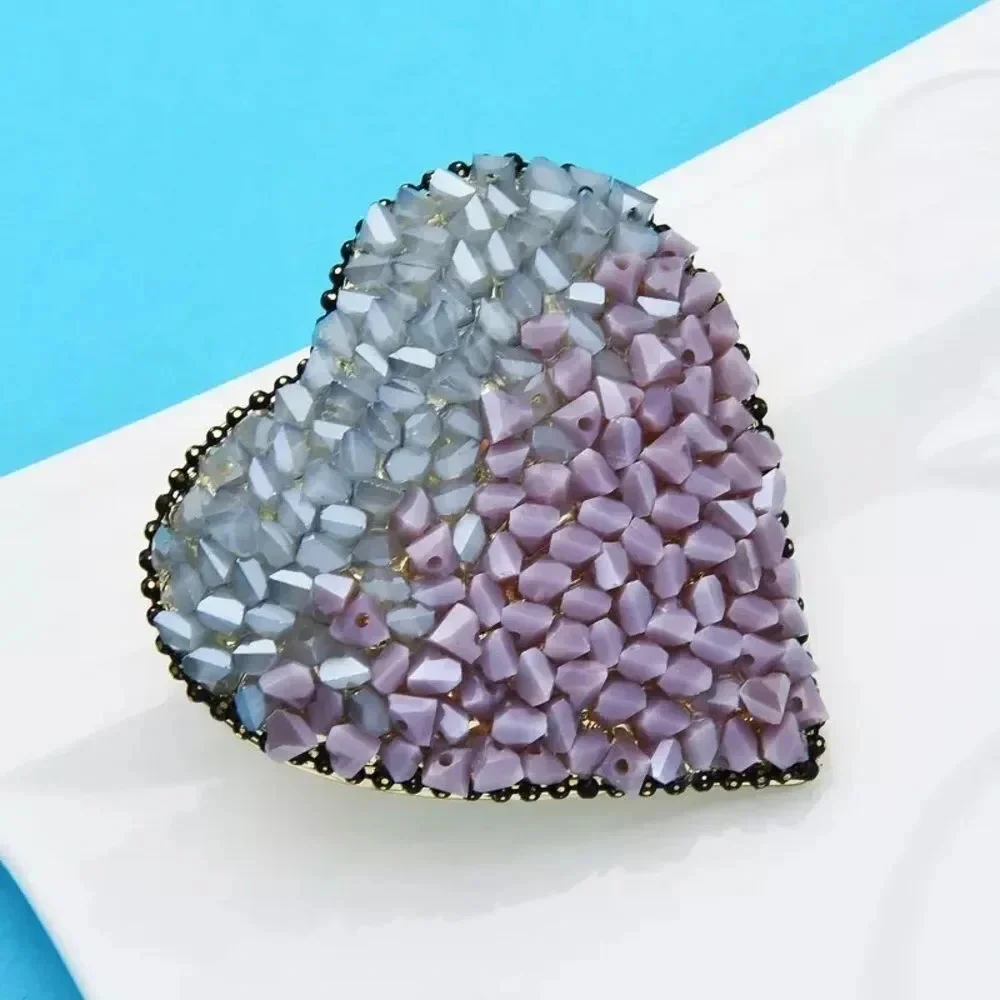 VQ Heart Brooch